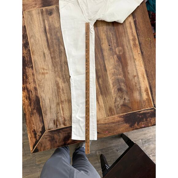 Vintage RARE Rockies Women's White 100% Cotton Denim Western Jeans Size 00 - Picture 5 of 5